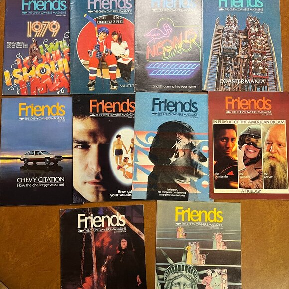 1979 Chevrolet Friends Owners Magazine Lot of‎ 10 - Picture 1 of 5